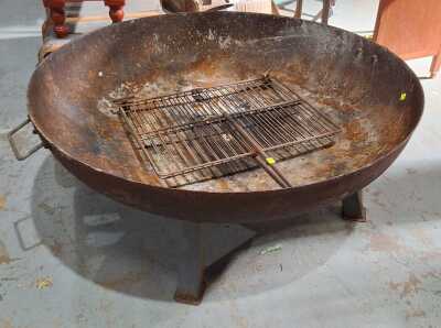 FIRE PIT AND GRILL RACK