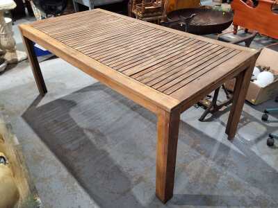OUTDOOR DINING TABLE