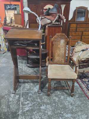 PULPIT AND CHAIR