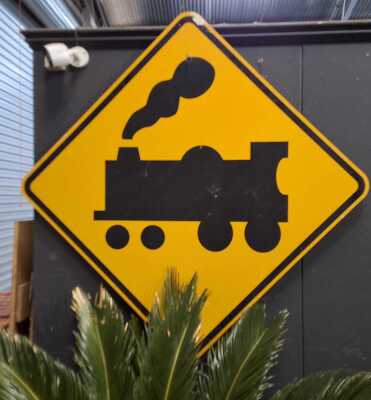 LARGE WARNING SIGN