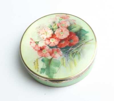 SILVER POWDER COMPACT