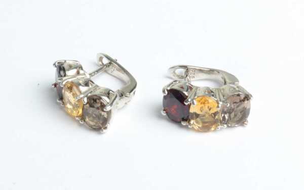 GEMSTONE EARRINGS