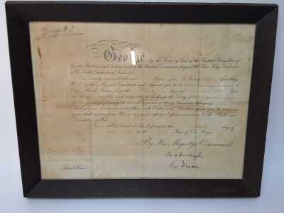 WWI MILITARY ORDERS