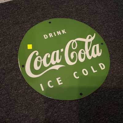 VINTAGE STYLE ENAMEL SIGN