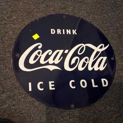 VINTAGE STYLE ENAMEL SIGN