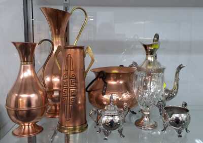 COPPER & SILVERPLATE