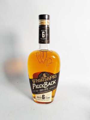 WHISTLEPIG PIGGYBACK RYE WHISKEY