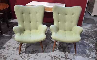 PAIR OF ARMCHAIRS