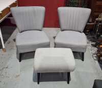 CHAIRS AND STOOL
