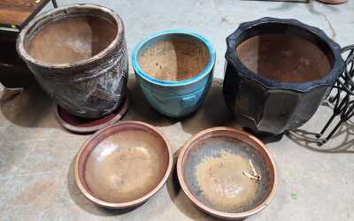POTS AND BIRDBATHS