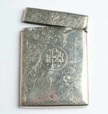 SILVER CARD CASE