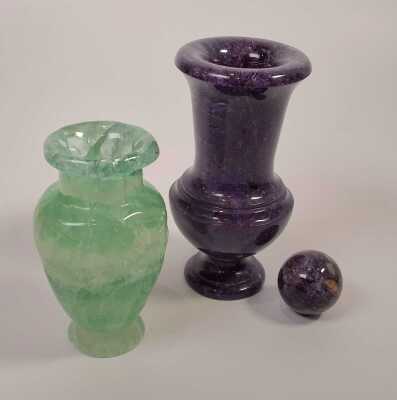 STONEWARE VASES
