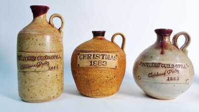 POTTERY PORT BOTTLES