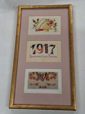 VINTAGE SILK POSTCARDS