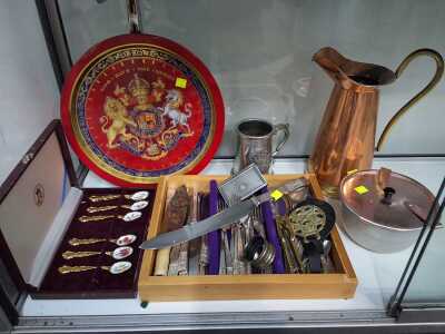 ASSORTED METALWARE