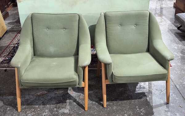PAIR OF ARMCHAIRS