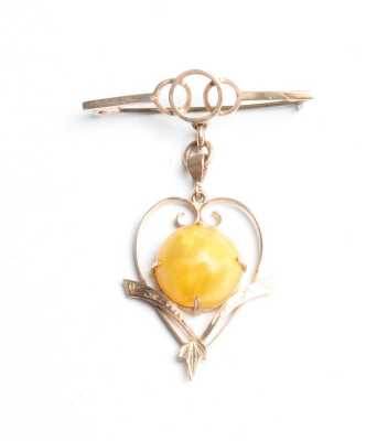 GOLD BROOCH