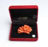 CORAL BROOCH - 2