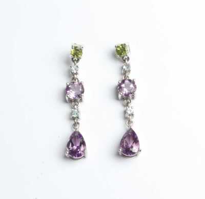GEMSTONE EARRINGS