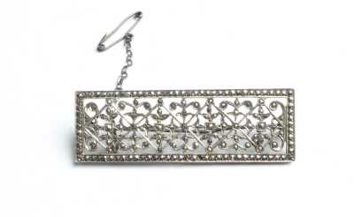 MARCASITE BROOCH