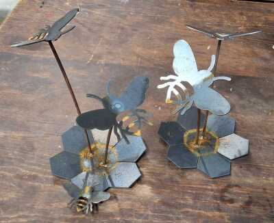 HOVERING BEES