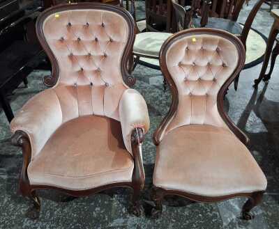 GRANDMOTHER AND FATHER CHAIRS