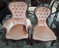 GRANDMOTHER AND FATHER CHAIRS