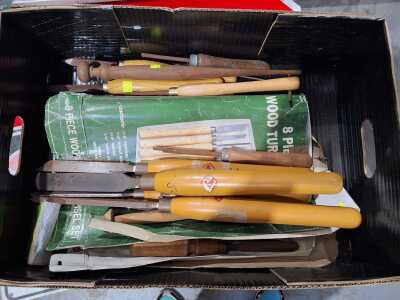 WOOD TURNING CHISELS