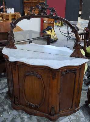 VICTORIAN WALNUT CREDENZA