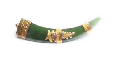 GOLD BROOCH
