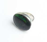 SILVER OPAL RING