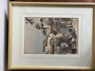 PAIR OF AQUATINTS