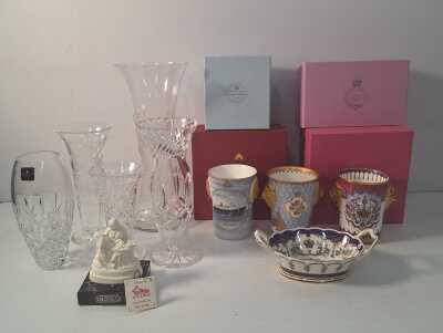 GLASSWARE & CHINA