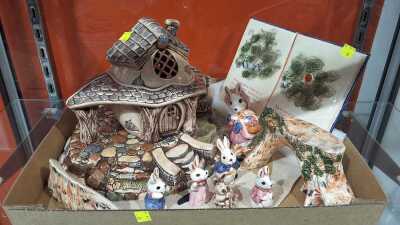 RABBIT DIORAMA