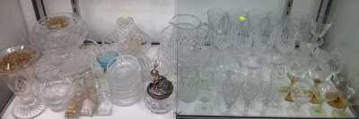 ASSORTED GLASSWARE
