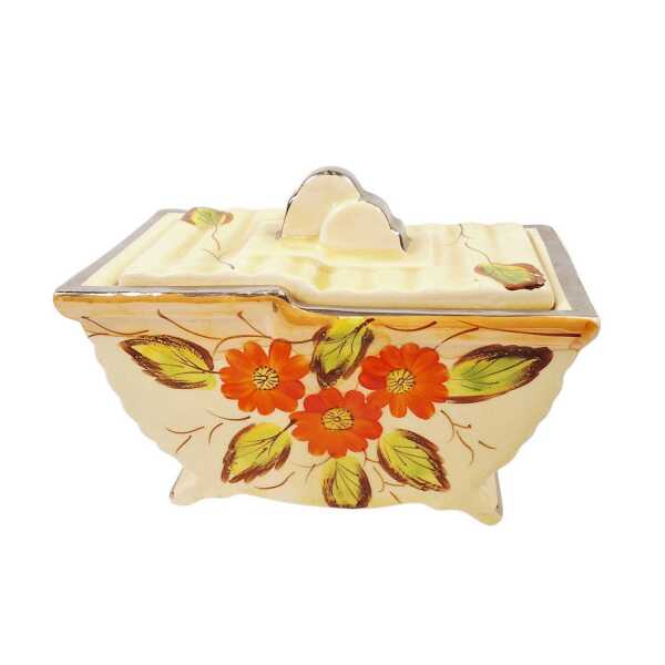 ARTHUR WOOD BISCUIT BARREL