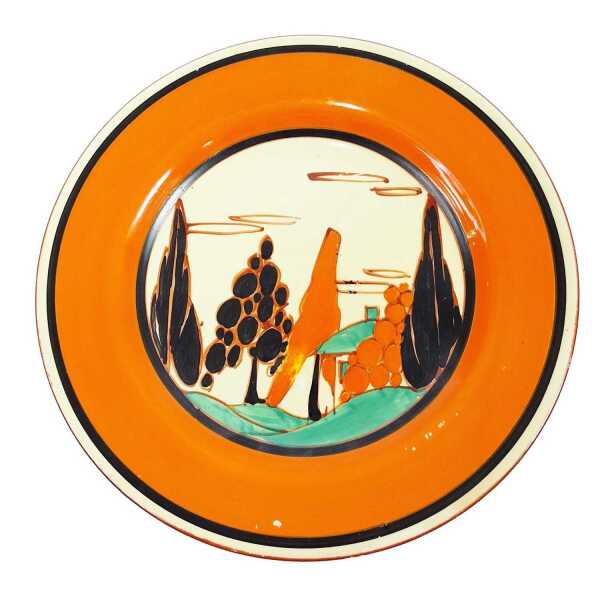 CLARICE CLIFF PLATE