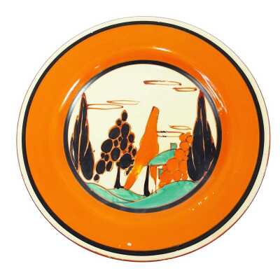 CLARICE CLIFF PLATE
