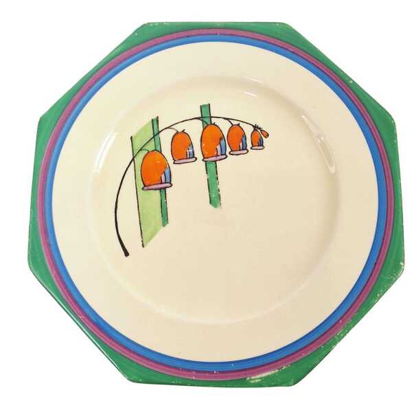 CLARICE CLIFF PLATE