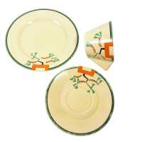 CLARICE CLIFF TRIO - 2