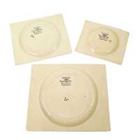"THE BIARRITZ" ROYAL STAFFORDSHIRE PLATES - 3