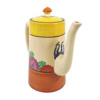 CLARICE CLIFF TEAPOT - 2