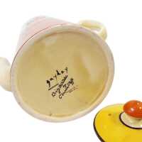CLARICE CLIFF TEAPOT - 4