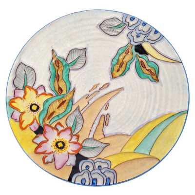 CROWN DEVON WALL PLATE