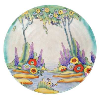 CROWN DEVON RAISED BOWL