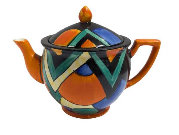 CROWN DEVON TEAPOT
