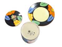 SUGAR POT AND DISH - 3