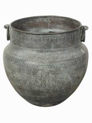 IRON PLANTER POT
