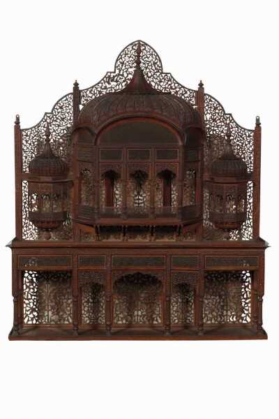 ANGLO-INDIAN OVERMANTEL