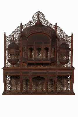 ANGLO-INDIAN OVERMANTEL